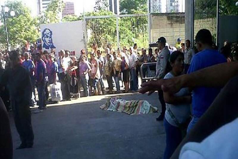 infarto en colas escasez venezuela