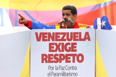 ¡ANDA HISTÉRICO! Maduro: «La OEA debe sacar sus narices del asunto fronterizo, fuera la OEA»