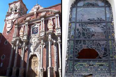 ¡NO HAY TEMOR DE DIOS! Delincuentes asaltaron y destrozaron Catedral de Los Teques