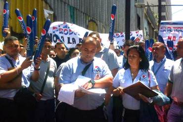 ¡LO ÚLTIMO! Trabajadores de Pepsi exigen al Gobierno derogar medida de desalojo de galpones