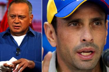 ¡TE LO CONTAMOS! Por esta razón, Henrique Capriles asegura que Diosdado quiere que haya Referéndum