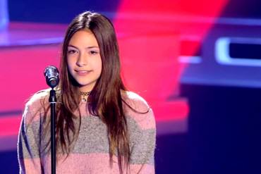 ¡IMPERDIBLE! La niña venezolana que deslumbró a todo el mundo en «The Voice España» (+Video)