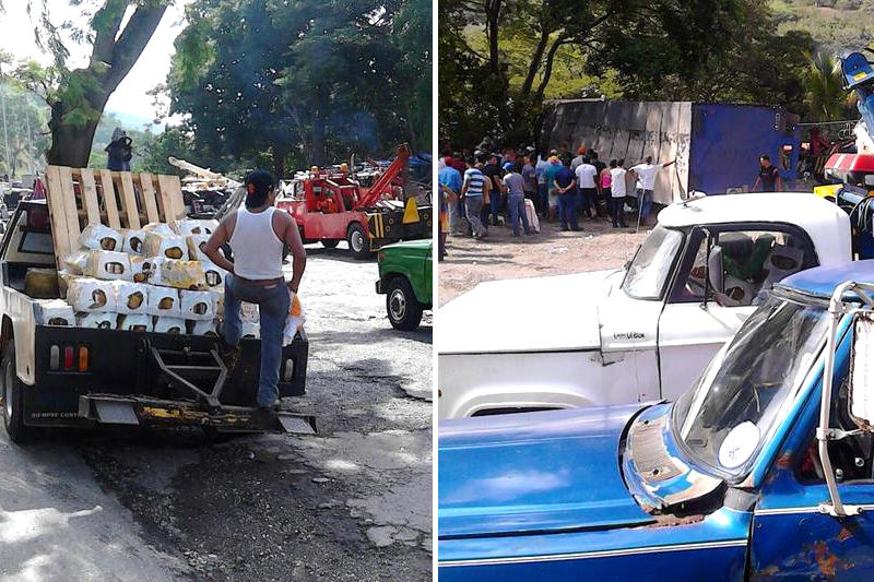 Gandola-con-cerveza-se-vuelva-y-es-saqueada