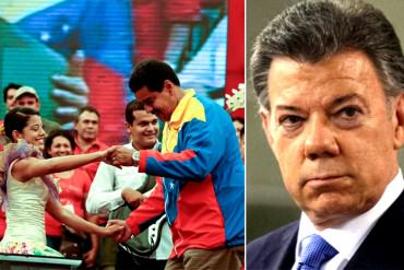 ¡BURLA ANDANTE! Maduro a Santos por molestia sobre «Pollera colorá»: «Ojalá él bailara joropo»