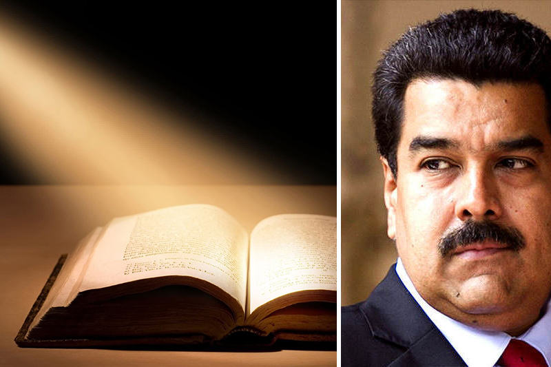 Maduro-biblia-iglesia