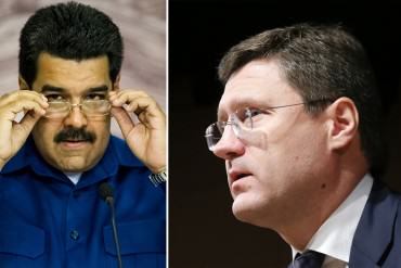 ¡TABLAS EN LA CABEZA! Rusia se opone a pedido de Maduro de reducir producción de petróleo