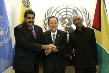 ¡FINALMENTE! Maduro se reunió con presidente de Guyana y anunció regreso de embajadora