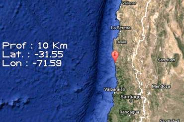 ¡URGENTE! Decretan alerta de tsunami tras un sismo de magnitud 8,3 en el centro de Chile