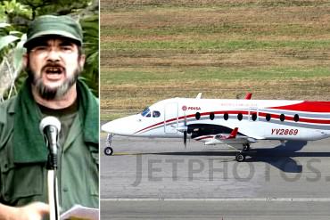 ¡GRAN ESCÁNDALO! Timochenko el jefe de las FARC llegó a Cuba en un avión de PDVSA (+Foto)