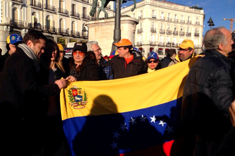 Concentración en Madrid.