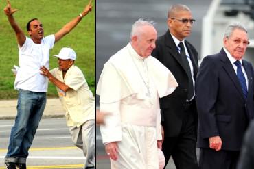 ¡DICTADURA ES DICTADURA! Disidentes cubanos vuelven a ser arrestados antes de misa Papal