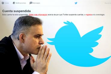 ¡LOS ROJOS ANDAN HISTÉRICOS! Suspenden la cuenta de Twitter de Tarek William Saab (+Imagen)