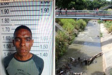 ¡MISERABLE! Este es el desalmado que lanzó a sus hijastros al Guaire para vengarse a su pareja