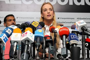 ¡LEOPOLDO LIBRE! Para Lilian Tintori, la única sentencia posible este jueves, es la libertad plena