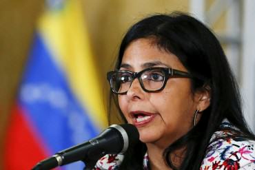 ¡MORINGA, POR FAVOR! Delcy Eloina reta a EEUU a que invada Venezuela para imponer resoluciones de la OEA