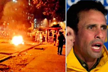 ¡LO QUIEREN PRESO! Preparan expediente para acusar a Capriles por protestas en Guarenas