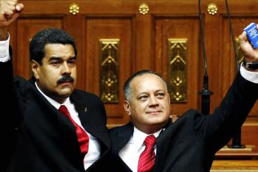 ¡NO DAN BRAZO A TORCER! Diosdado Cabello asegura que Nicolás Maduro «no va a renunciar»