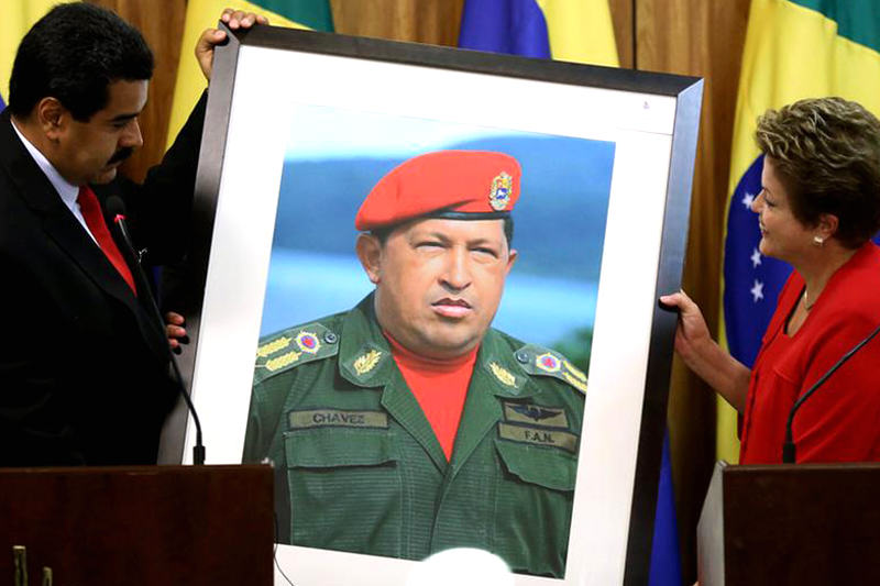 Nicolas-Maduro-presidentes-de-Latino-America-Latina-Hugo-Chavez-Cuadro