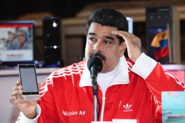 ¡APÁRTATE IPHONE! Llegaron los nuevos teléfonos chavistas que serán exportados según Maduro