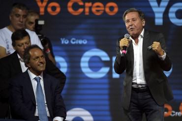 ¡GRAN POLÉMICA! Ricardo Montaner cantó en el cierre de campaña oficialista en Argentina