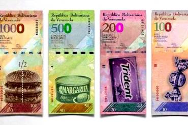 ¡PARA LLORAR! Lo que puedes hacer en Venezuela con Bs. 100, el billete de mayor denominación