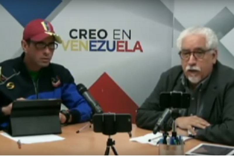 capriles y leonardo padrón