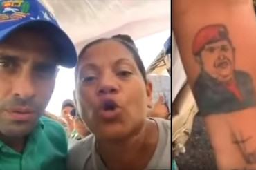 ¡IMPERDIBLE! Chavista se cambia de bando porque el Gobierno «le pintó una paloma»(+Video)