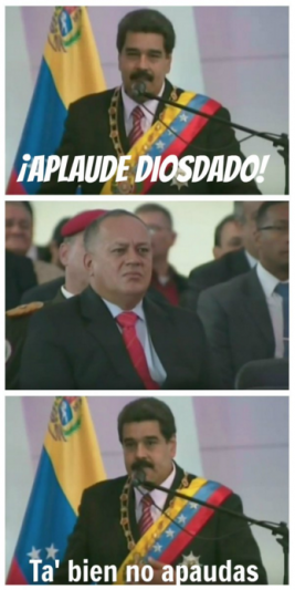 diosdado aplaude