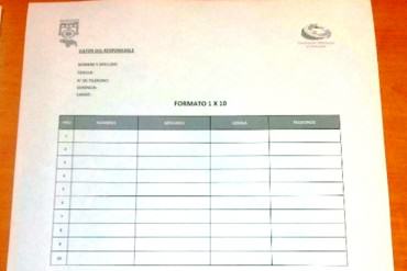 ¡EL CINISMO! PSUV: «Todo el que se sienta coaccionado para firmar el 1×10 que vaya a Fiscalía»