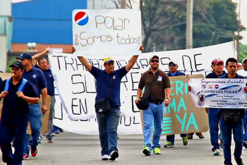 protesta-trabajadores-polar