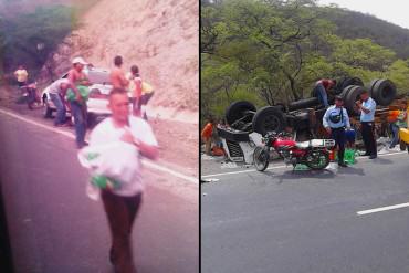 ¡NO LA PERDONARON! Saquearon gandola de refrescos que se volcó en Carora (+Fotos)