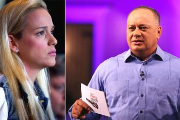 “Es el diablo en la Tierra”: Lilian Tintori y Leopoldo López sobre Diosdado Cabello y el hostigamiento que sufrieron en Venezuela (+Video)