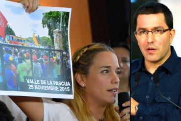 ¡PELIGROSA DENUNCIA! Jorge Arreaza dijo que sicarios tendrían a Lilian Tintori como objetivo