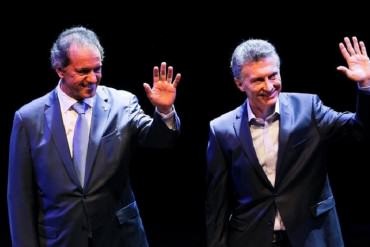 ¡EN LA MIRA! Venezuela no escapó al debate entre los candidatos argentinos Scioli y Macri