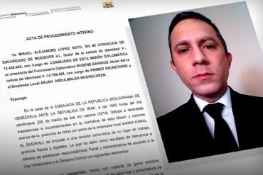 ¡EXPLOSIVO! Diplomático revela emisión de documentos venezolanos para terroristas en Medio Oriente