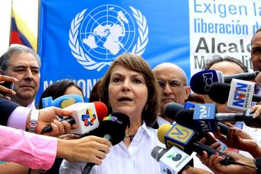 ¡CON TODO CONTRA EL DICTADOR! Mitzy Capriles denunció a Nicolás Maduro ante la ONU