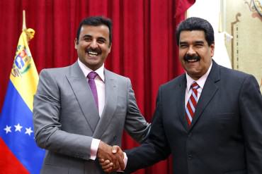 ¡LO ÚLTIMO! Maduro se reúne con el emir de Catar para «potenciar relaciones binacionales»