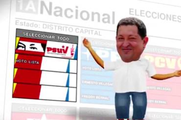 ¡INCREÍBLE! El PSUV copia canción de la MUD: «Arriba, a la izquierda, la de los ojitos» (+Video)