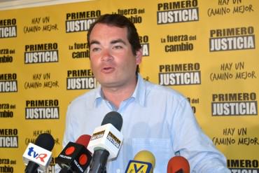 ¡LO ÚLTIMO! Tomás Guanipa informó que el partido Primero Justicia se validará este sábado y domingo