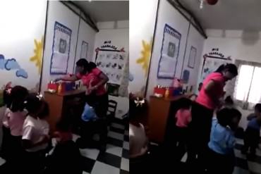 ¡INDIGNANTE! Maestras en Vargas maltrataban con agujas de inyectadoras a niños de maternal