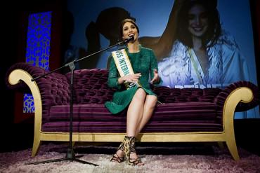 ¡EL TRABAJO ES DE TODOS! Miss Internacional quiere incentivar el voto de los jóvenes para el 6D