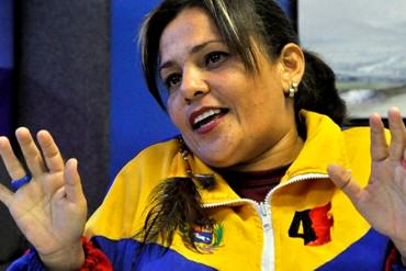 ¡INCREÍBLE! Candidata chavista por el movimiento Tupamaro comparó a Chávez con Jesucristo