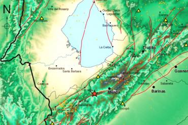 ¡ATENCIÓN! Fuerte sismo de 5,1 sacudió Mérida esta madrugada: Hasta el momento 12 réplicas