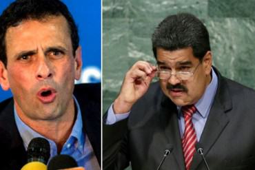 ¡CLARITO! Capriles a Maduro: «Mucho ayuda el que no estorba, si no quiere resolver, renuncie»