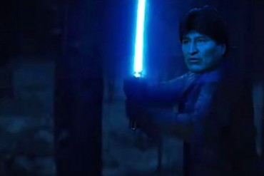 ¡NO LO VAS A CREER! En Bolivia, piden por la reelección de Evo Morales con video de Star Wars