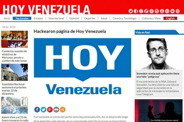 ¿COMBATIENDO LA CENSURA? Hackean portal chavista e informan presuntos despidos en el Minci