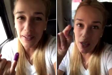 ¡ATENTOS TODOS! Lilian Tintori y su mensaje a la comunidad tuitera: «No queremos votos nulos»