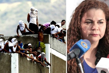 ¡CARA ‘E BLOQUE! Iris Varela asegura que en las cárceles venezolanas no hay hacinamiento
