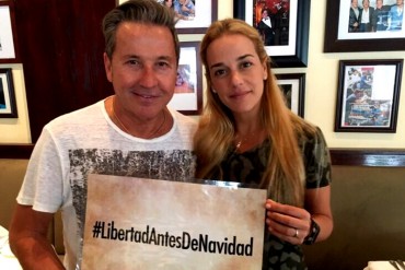 ¡CLAMOR MUNDIAL! Ricardo Montaner pidió por la liberación de Leopoldo López antes de navidad