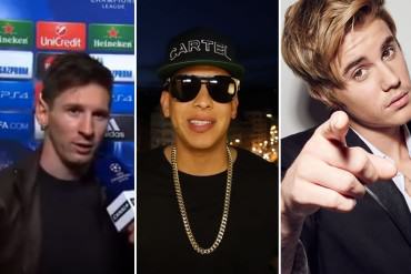 ¡PATÉTICO! MIN-Unidad hizo un mal montaje con Justin Bieber, Messi y Daddy Yankee (+Videos)